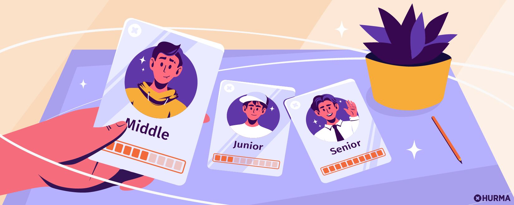 Junior, Middle, Senior — как рекрутеру определить свой уровень? | Блог HURMA